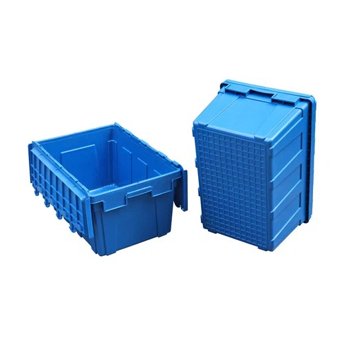 プラスチック製チルトインサート物流ボックス